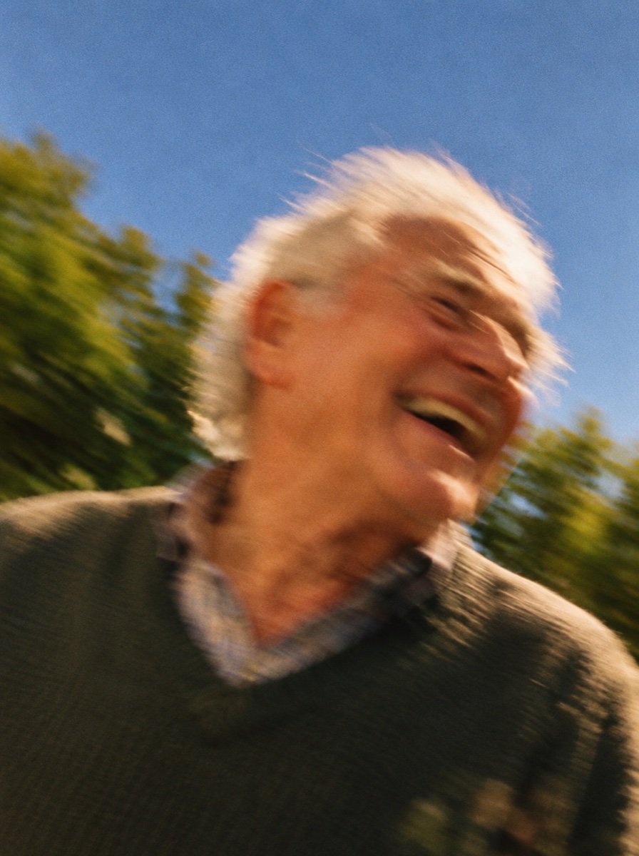 Un bénéficiaire souriant